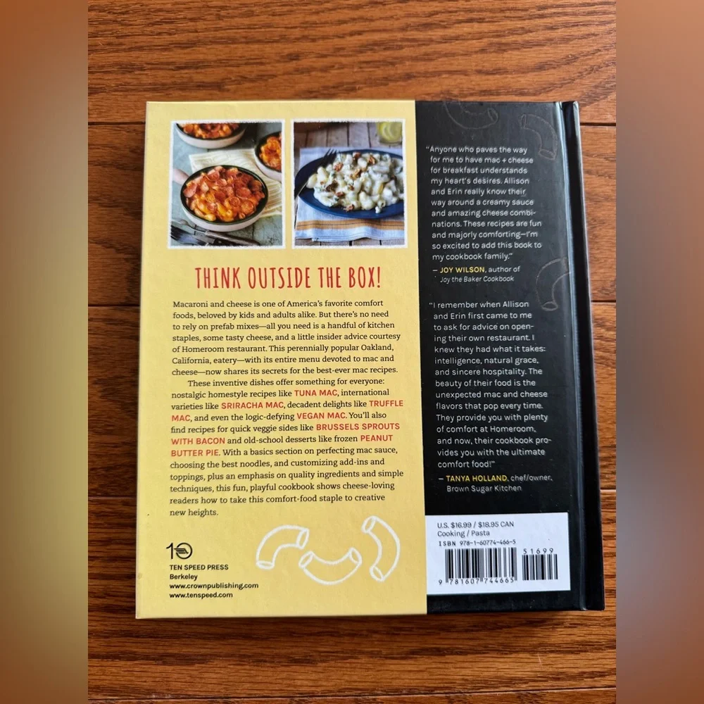 The Mac + Cheese Cookbook by Allison Arevalo & Erin Wade